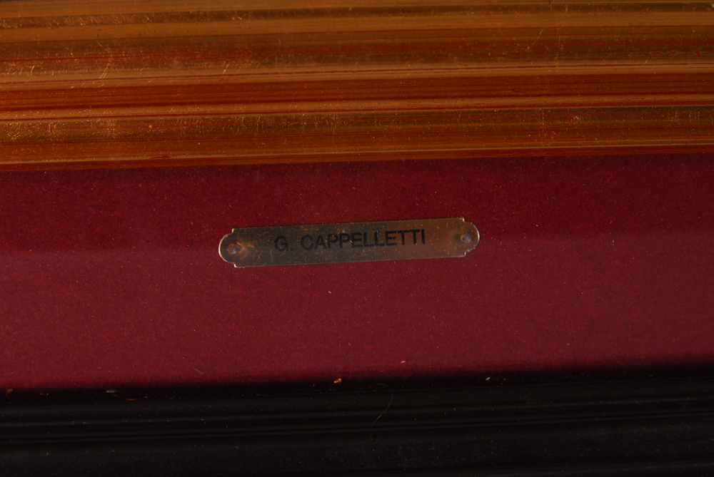 G. Cappelletti Landscape Oil on Canvas