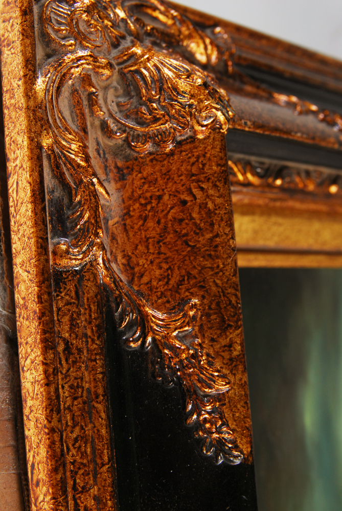 B. Hugo Oil on Board Painting