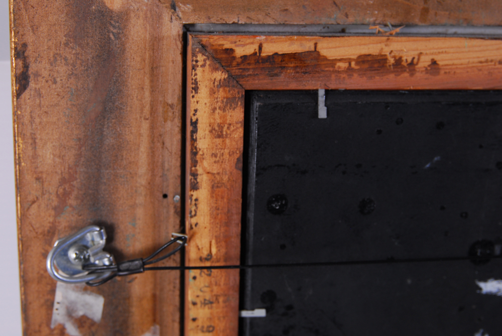 B. Hugo Oil on Board Painting