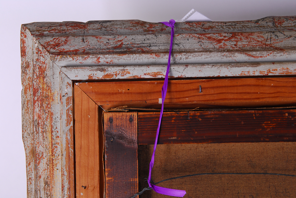 Oliver Foss Cityscape Oil Painting