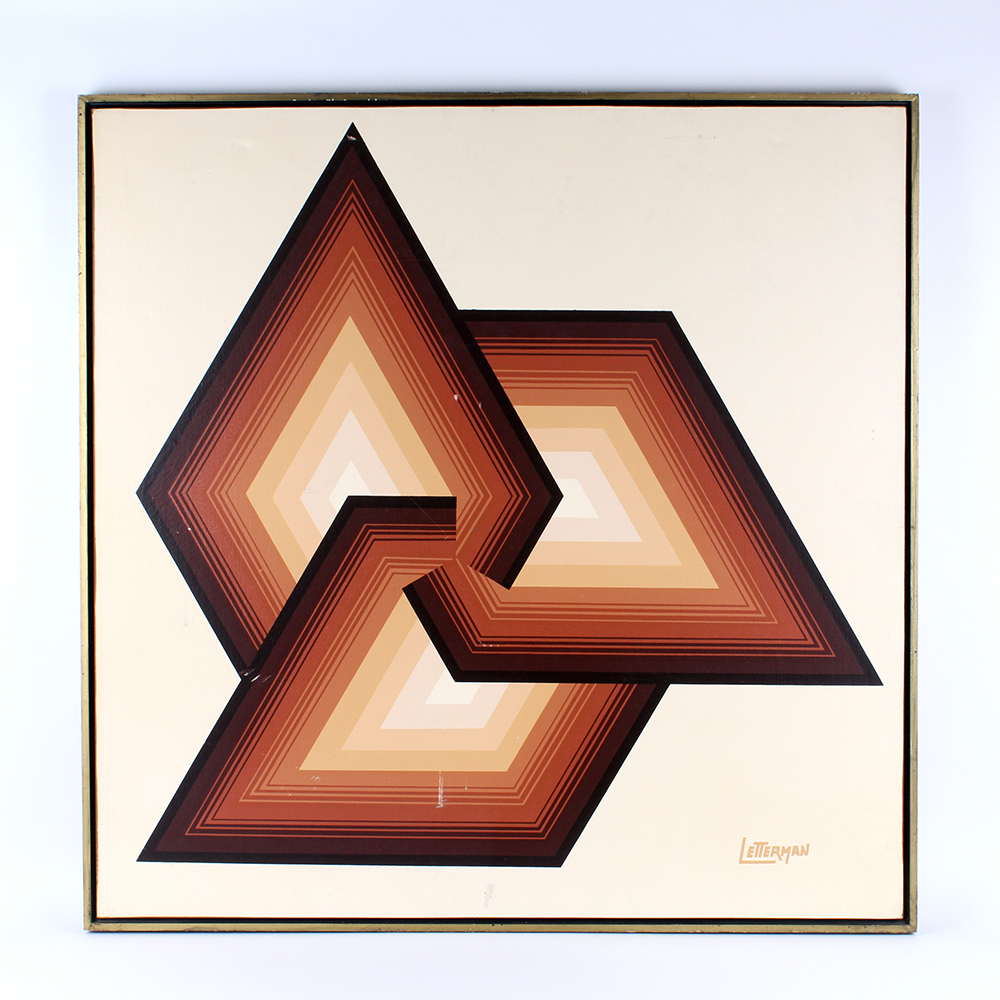 1970s Letterman Serigraph