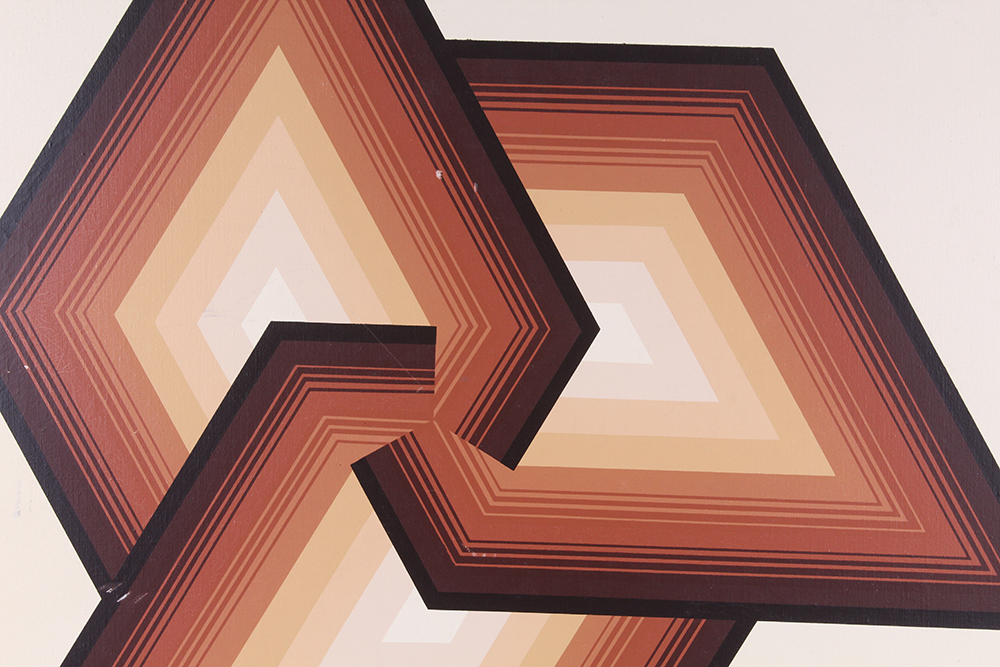 1970s Letterman Serigraph