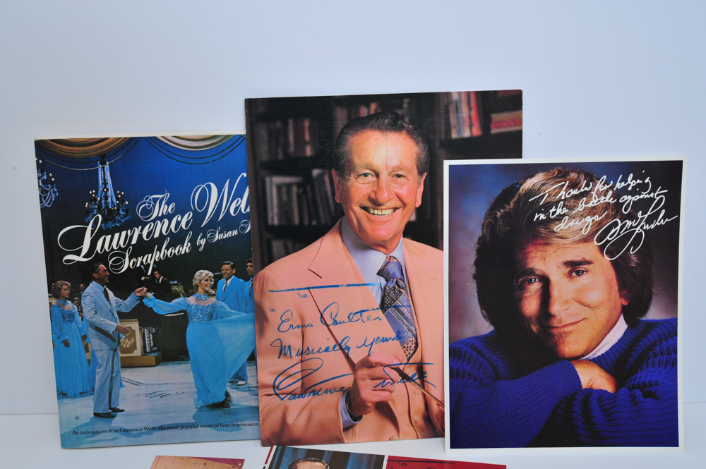 Two Lawrence Welk Autographs and More