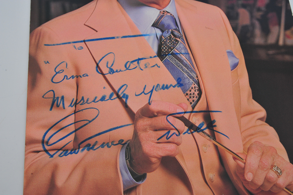 Two Lawrence Welk Autographs and More