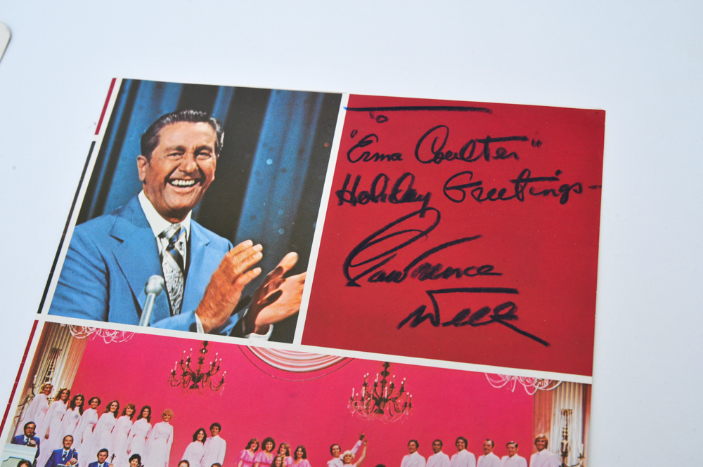 Two Lawrence Welk Autographs and More