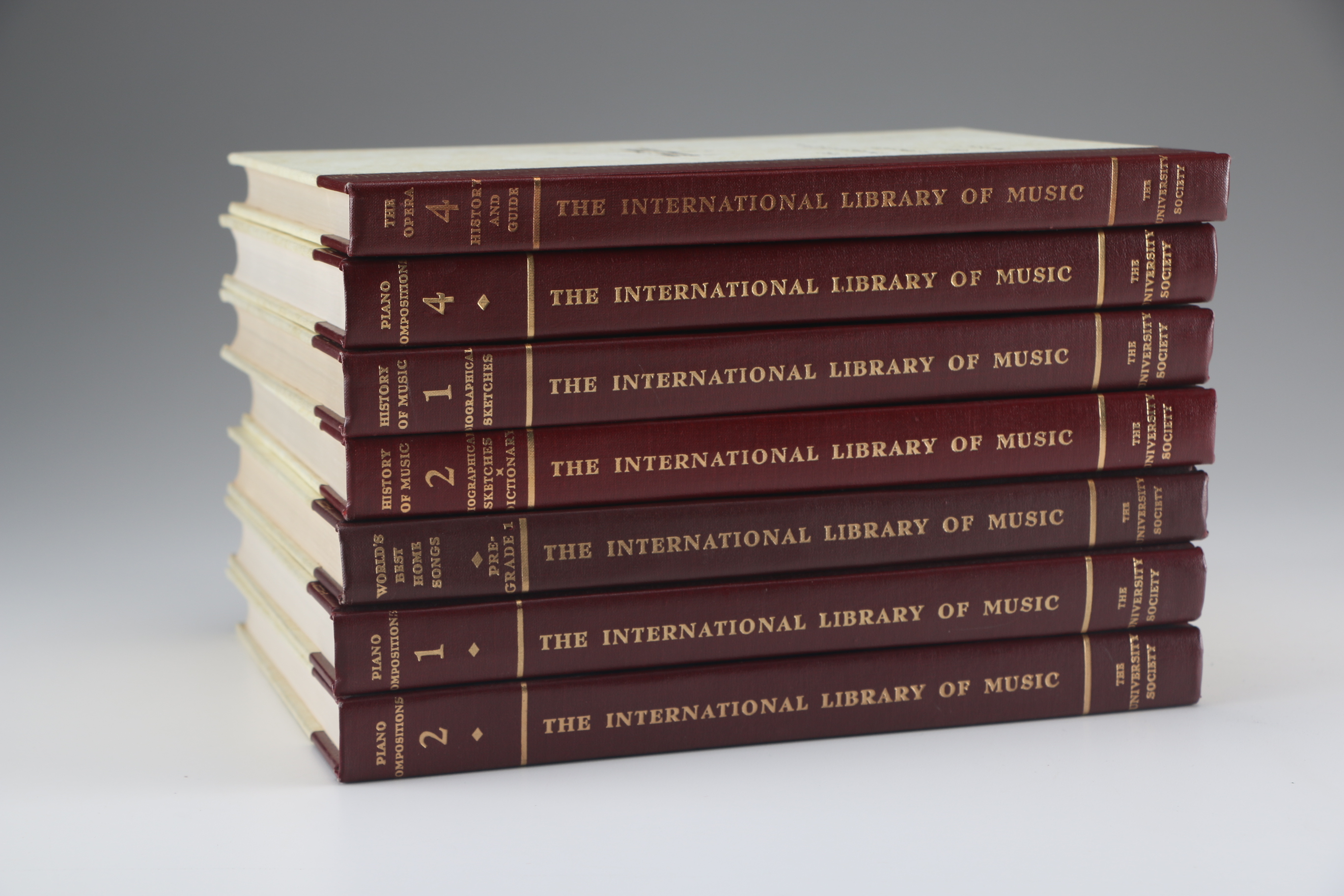 International Library of Music Book Set