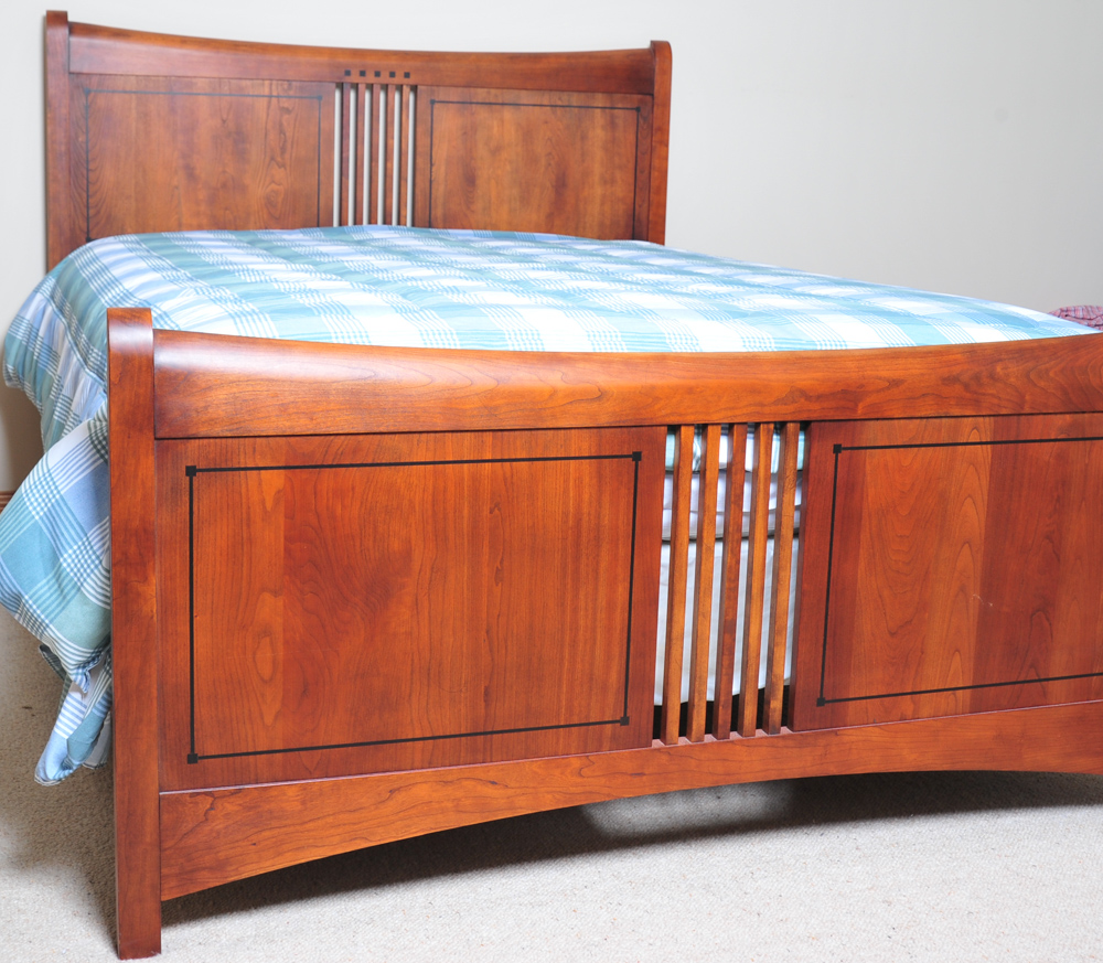 Stickley 21st Century Mission Collection Queen Size Bed