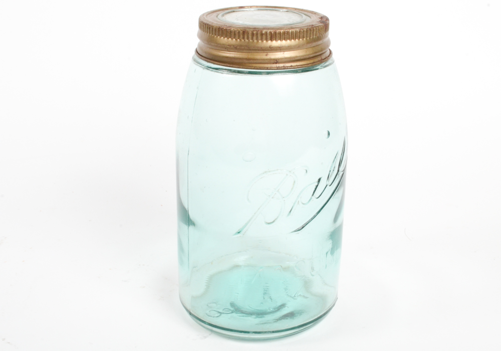 Ball Aqua Mason Jars