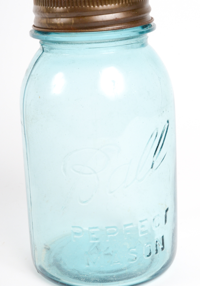 Ball Aqua Mason Jars