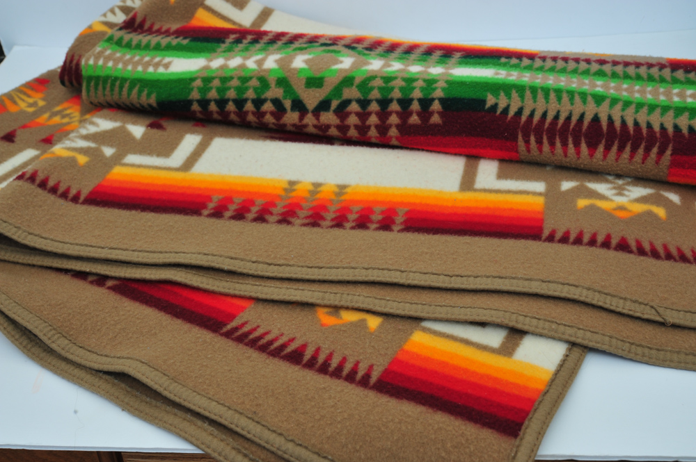 Pendleton Beaver State Robes and Shaws Wool Blanket