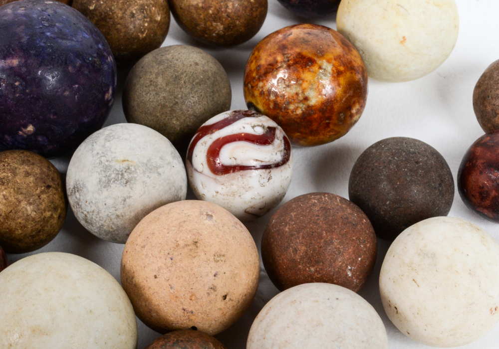 Collection of Clay Marble