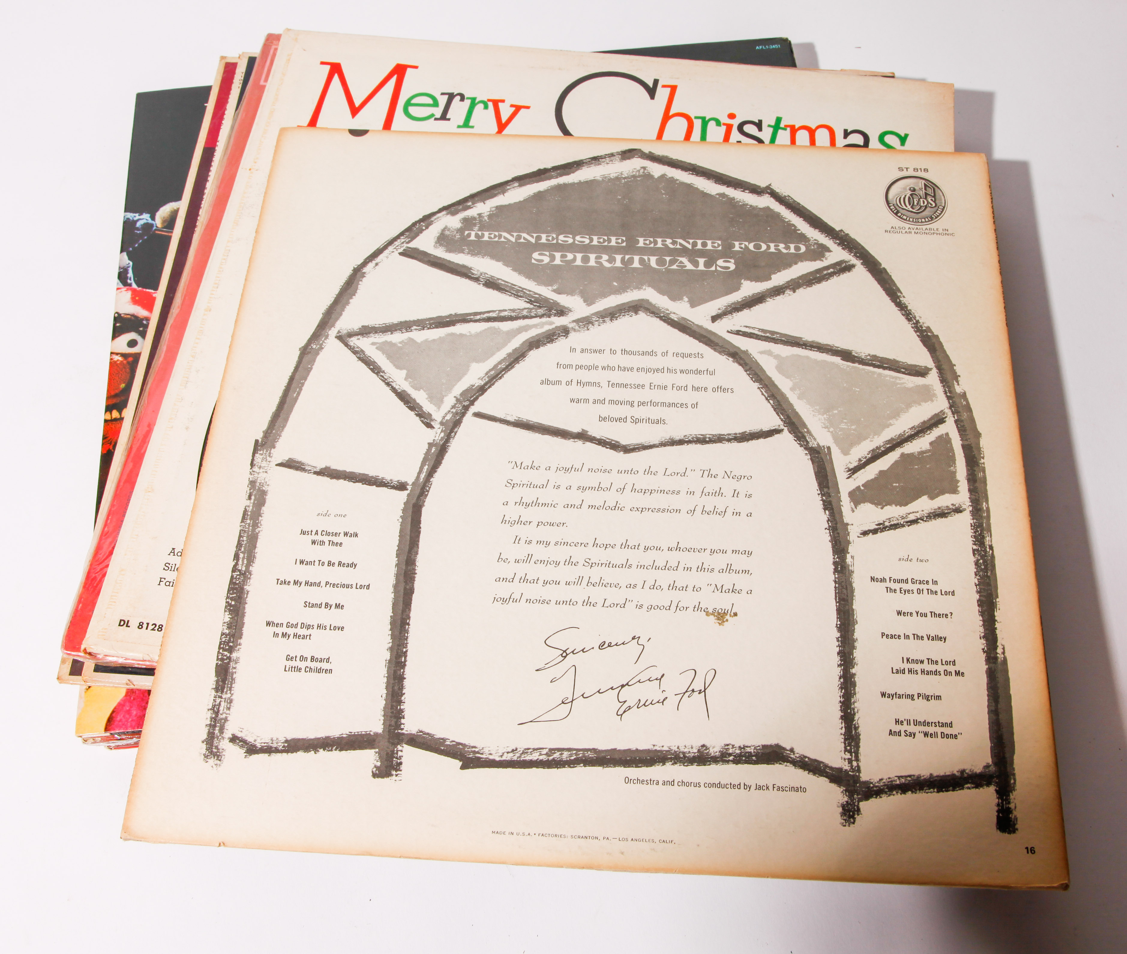 Collection of Christmas Records