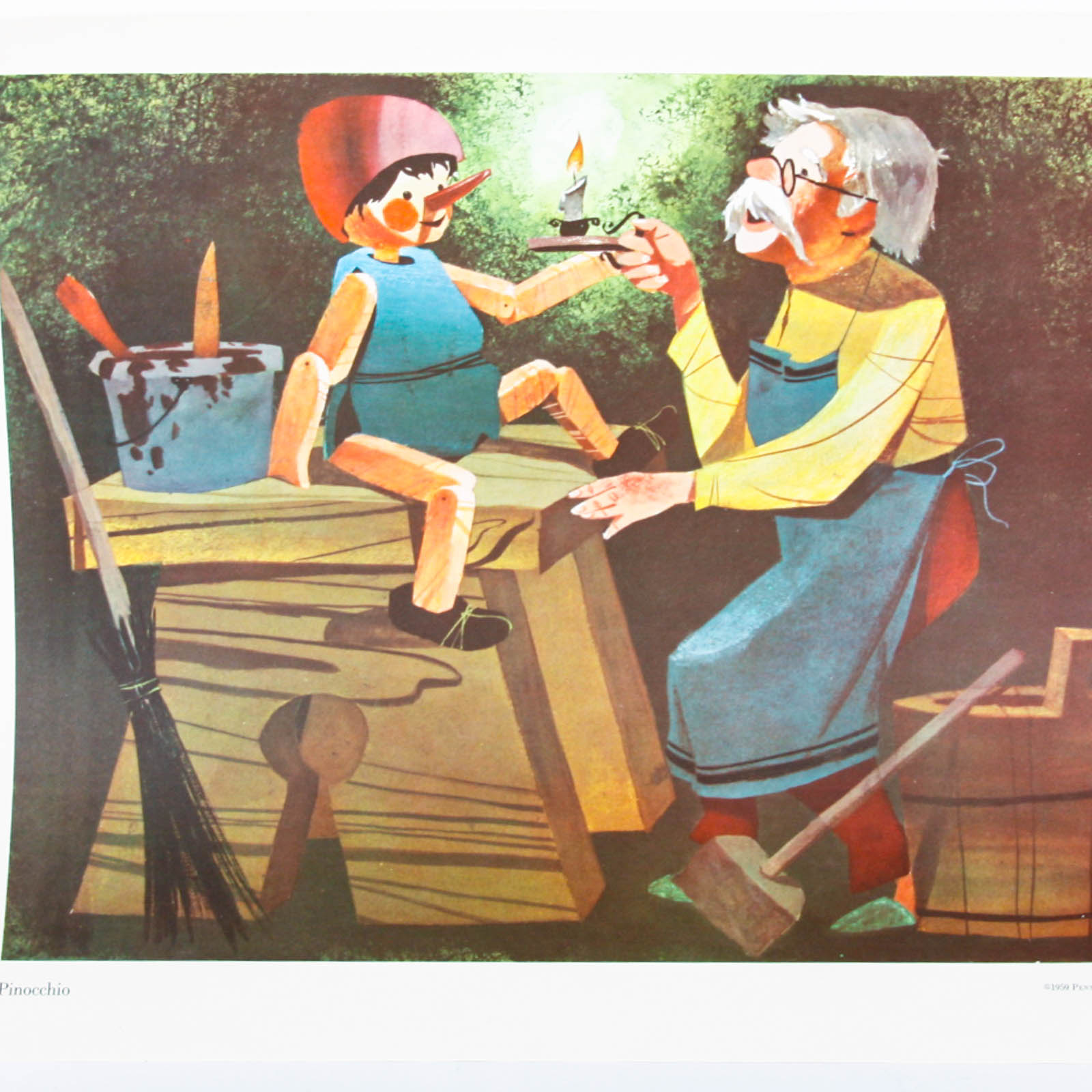 Frank Szasz "Fairy Tale Pictures" from Penn Prints, 1959