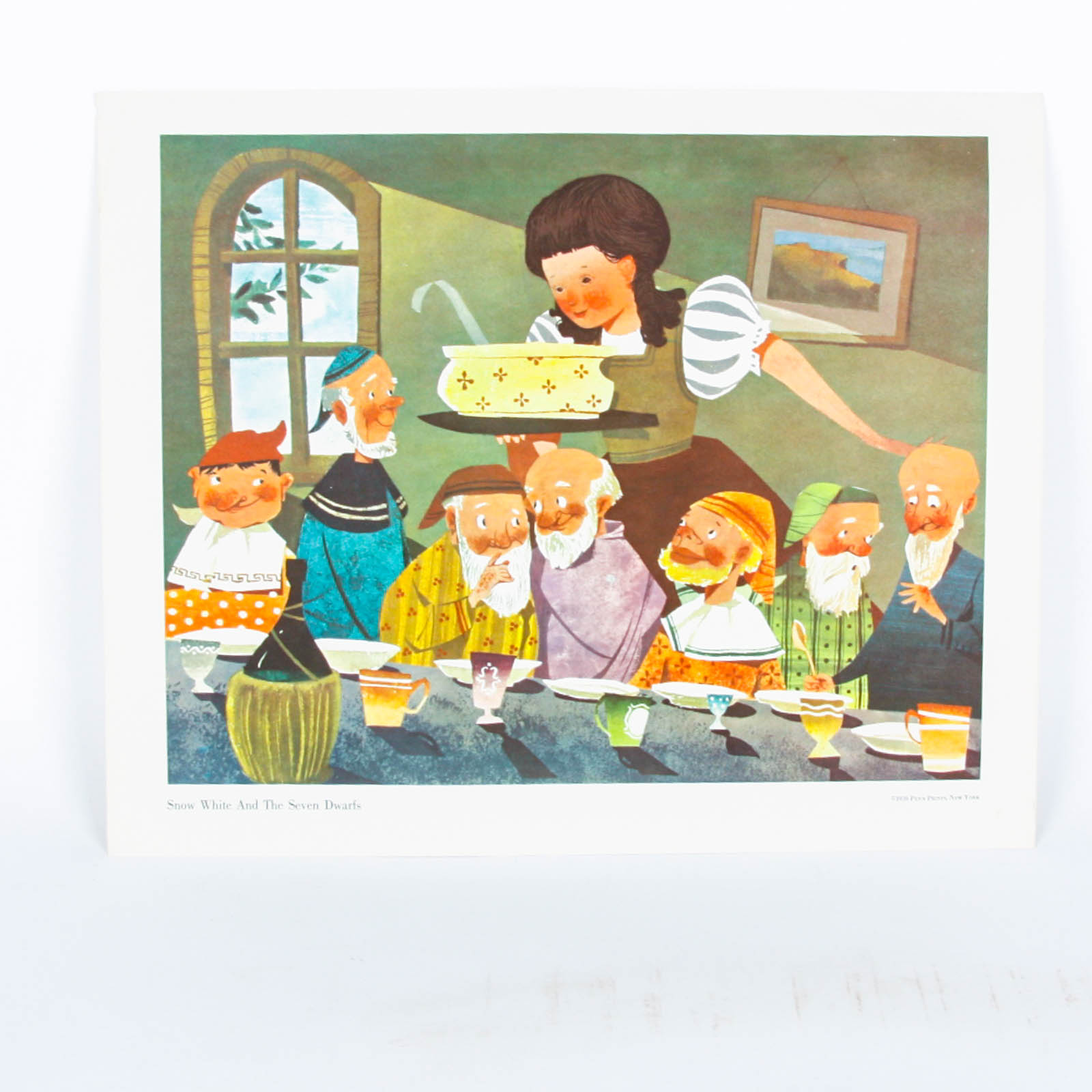 Frank Szasz "Fairy Tale Pictures" from Penn Prints, 1959