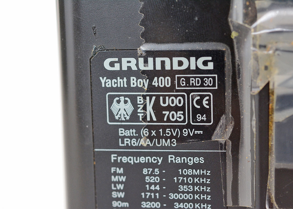 Grundig YV 400 Shortwave Receiver