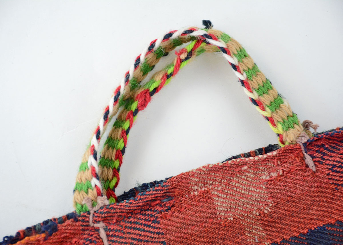 Persian Nomadic Tribal Woven Saddlebag