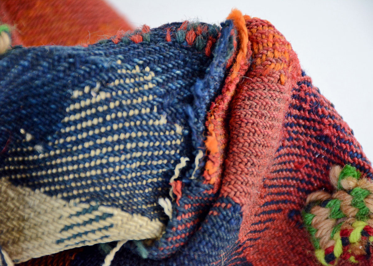 Persian Nomadic Tribal Woven Saddlebag