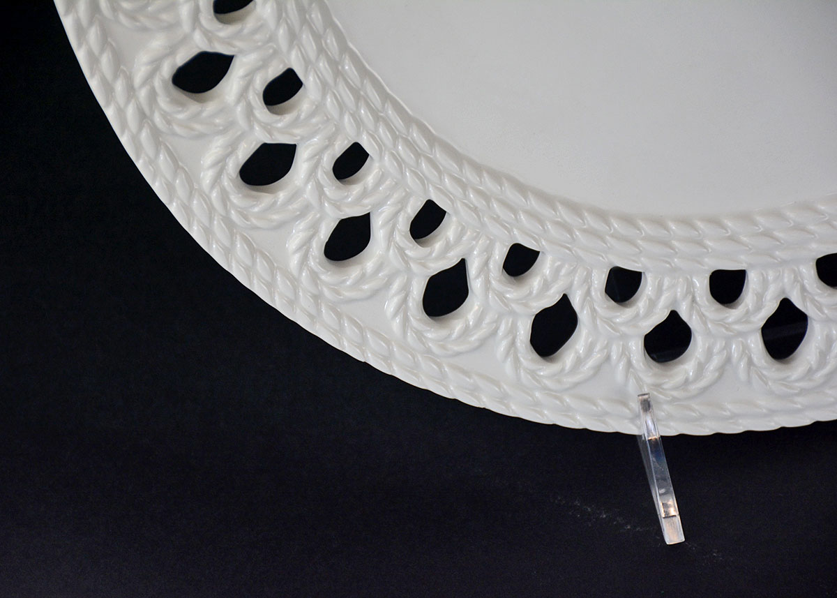 Italian Ceramic Charger Set by Ceramica Stefani