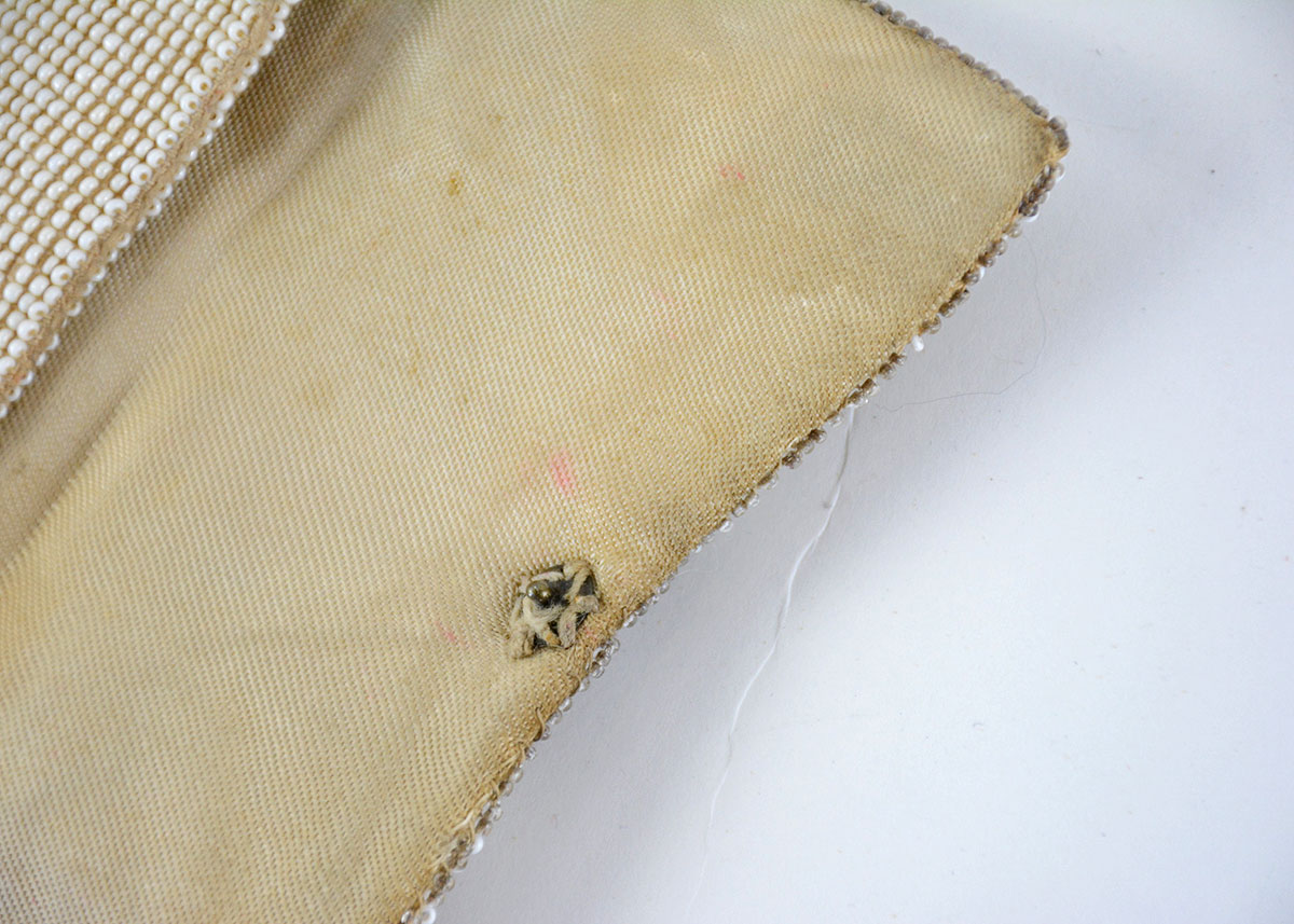 Vintage Beaded Clutch and Embroidered Beaded Purse