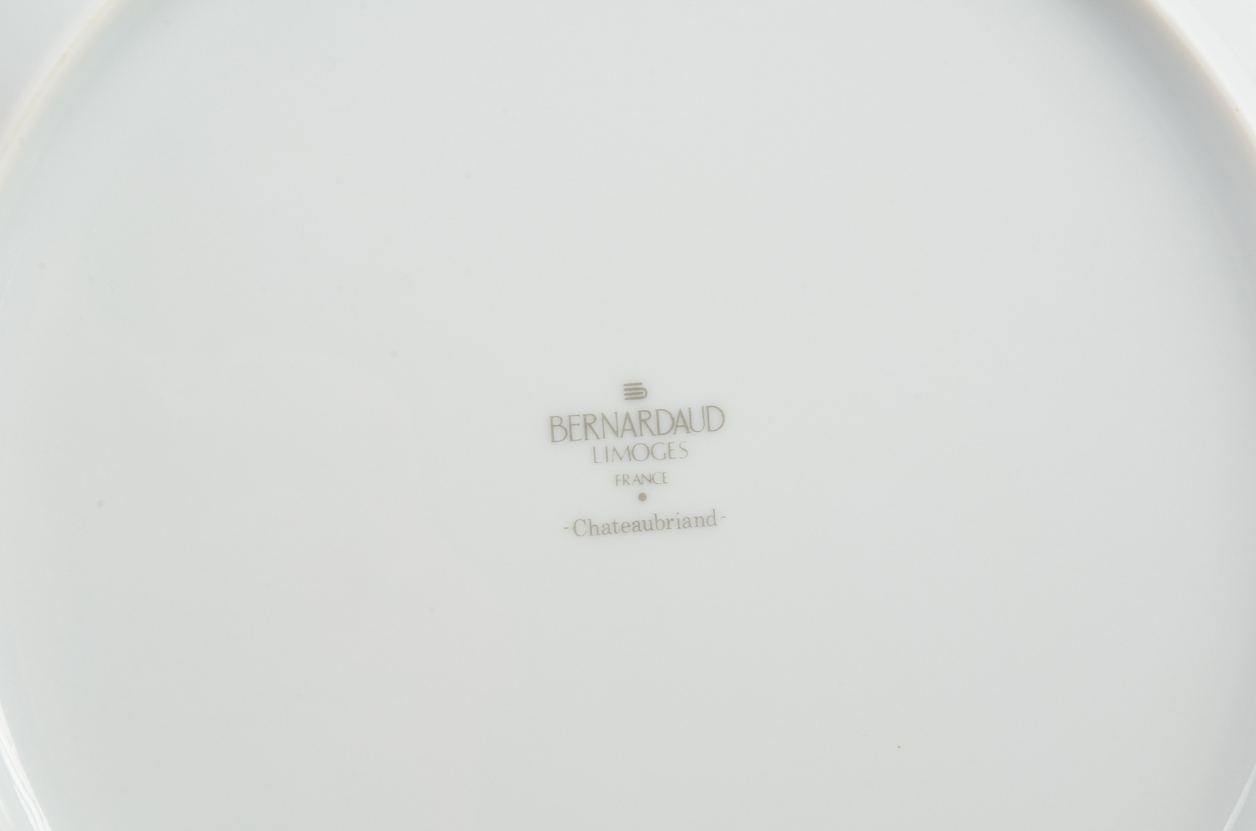 Lot of Bernardaud "Chateaubriand Blue" China