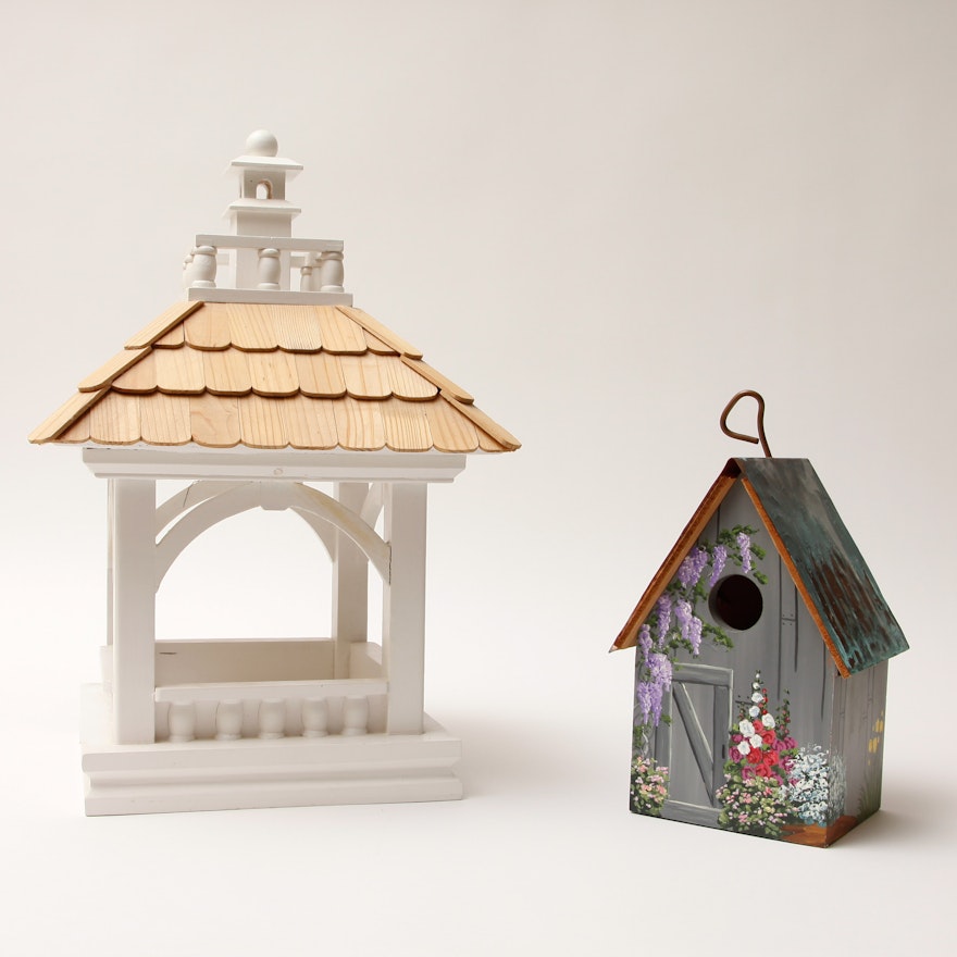 Assortment of Decorative Bird Houses