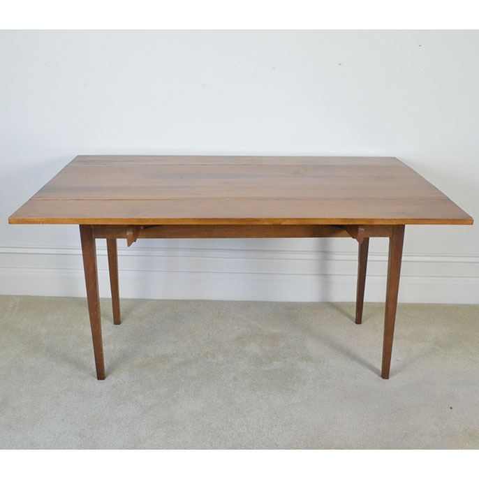 Antique Shaker Style Drop Leaf Dining Table