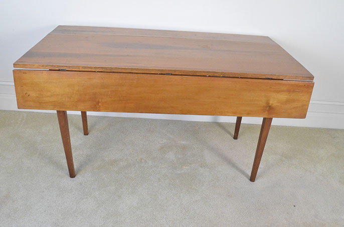 Antique Shaker Style Drop Leaf Dining Table