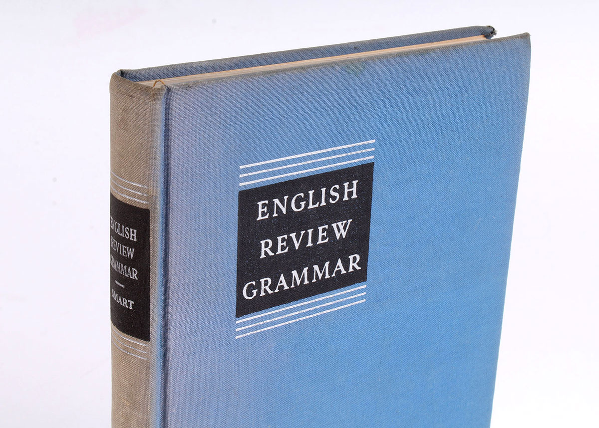 1940s Educational Grammar Books