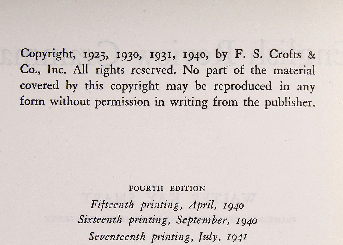 1940s Educational Grammar Books