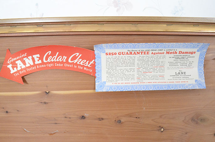 Circa 1960 Lane Cedar Chest