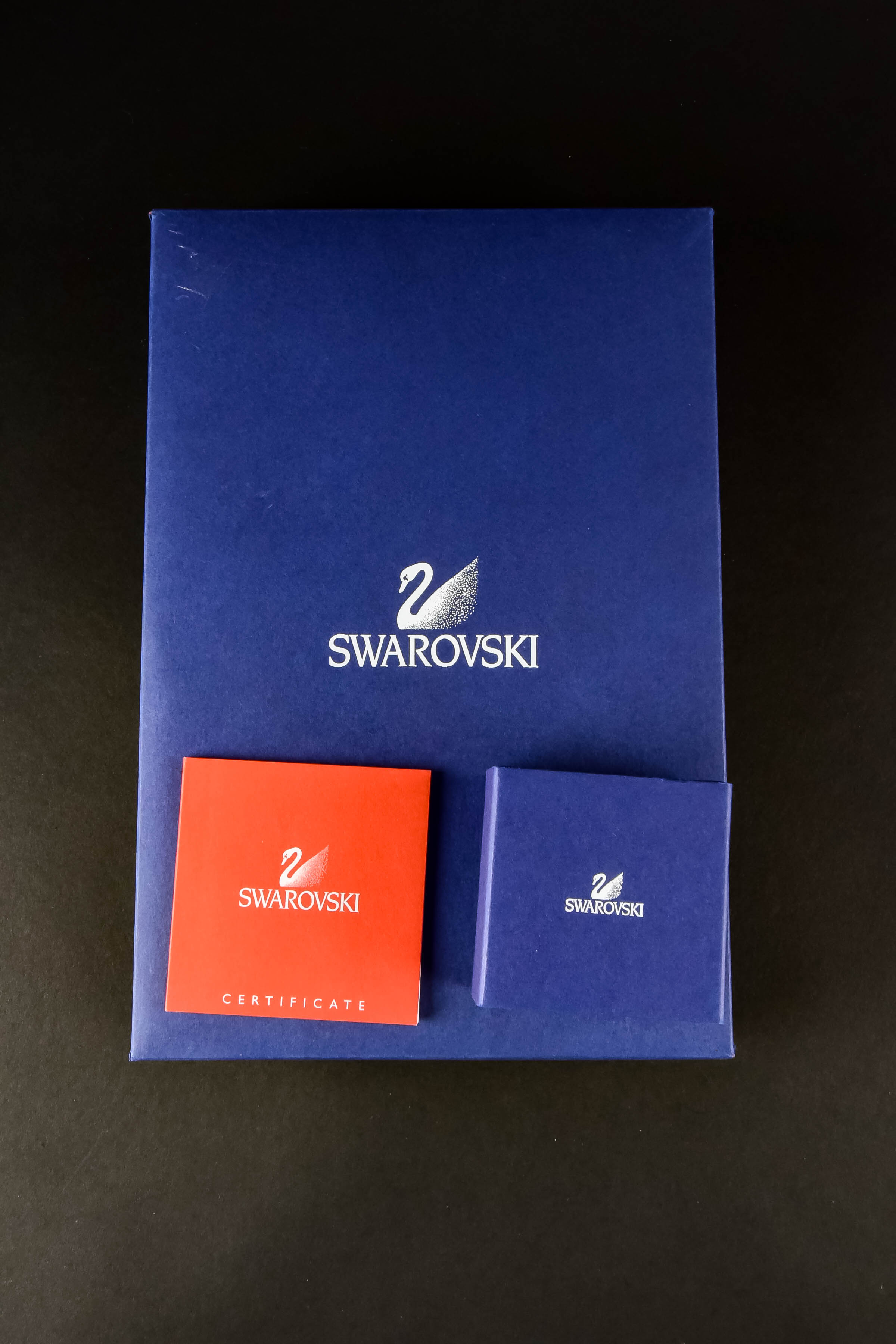 Swarovski Crystal Tree Topper and Ornament