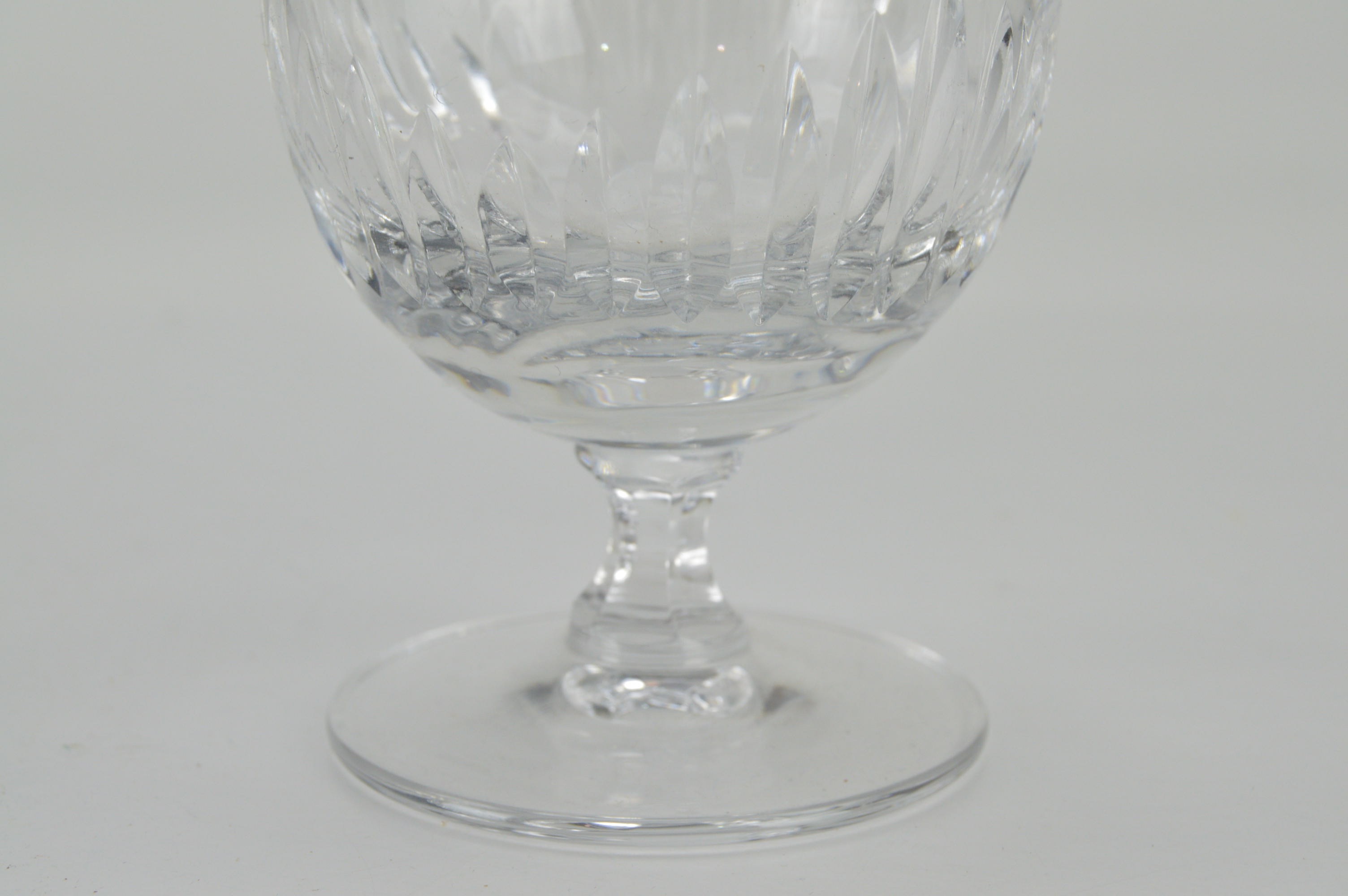 Oneida Crystal Glasses and Vintage Decanter