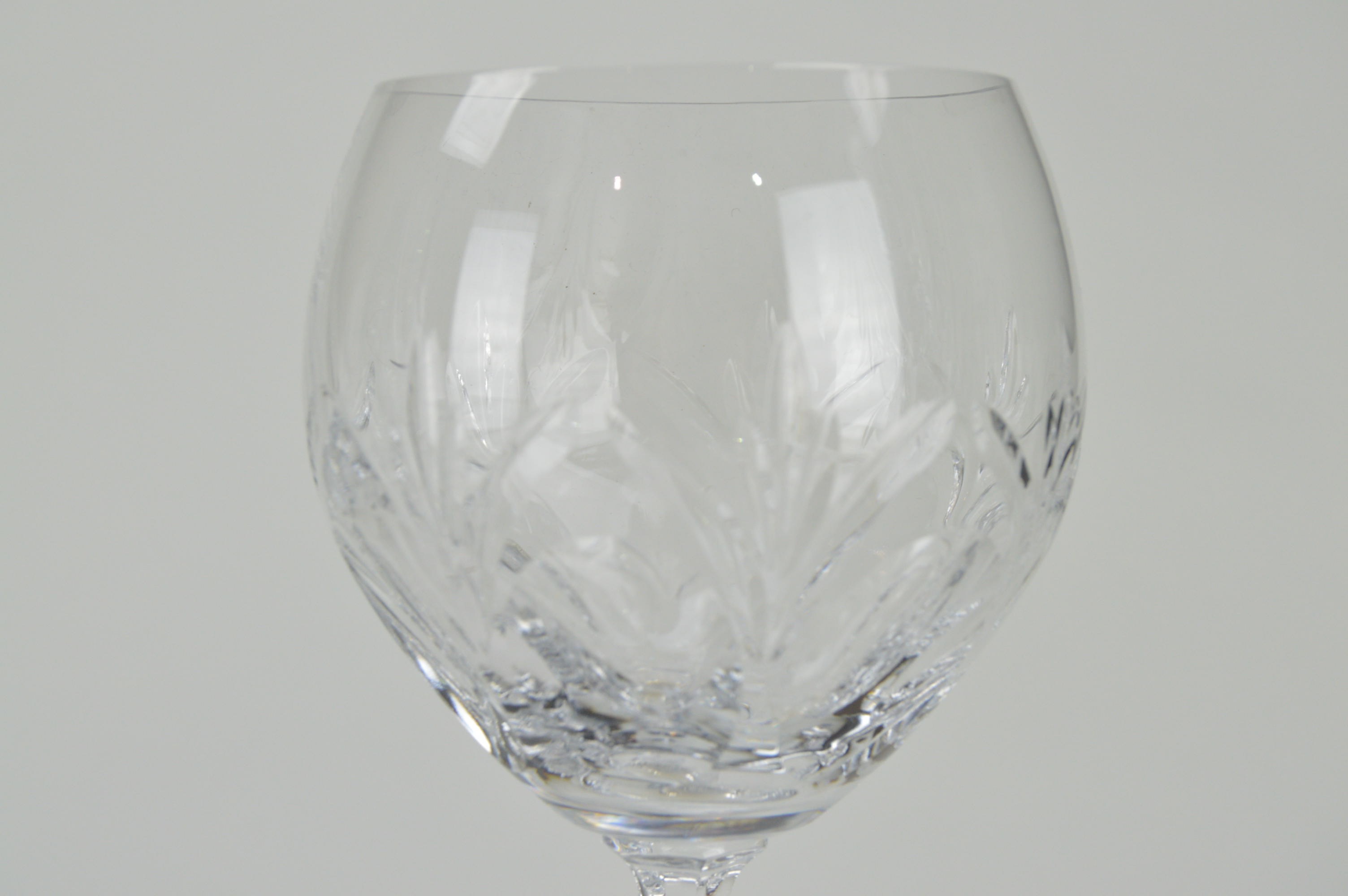 Oneida Crystal Glasses and Vintage Decanter