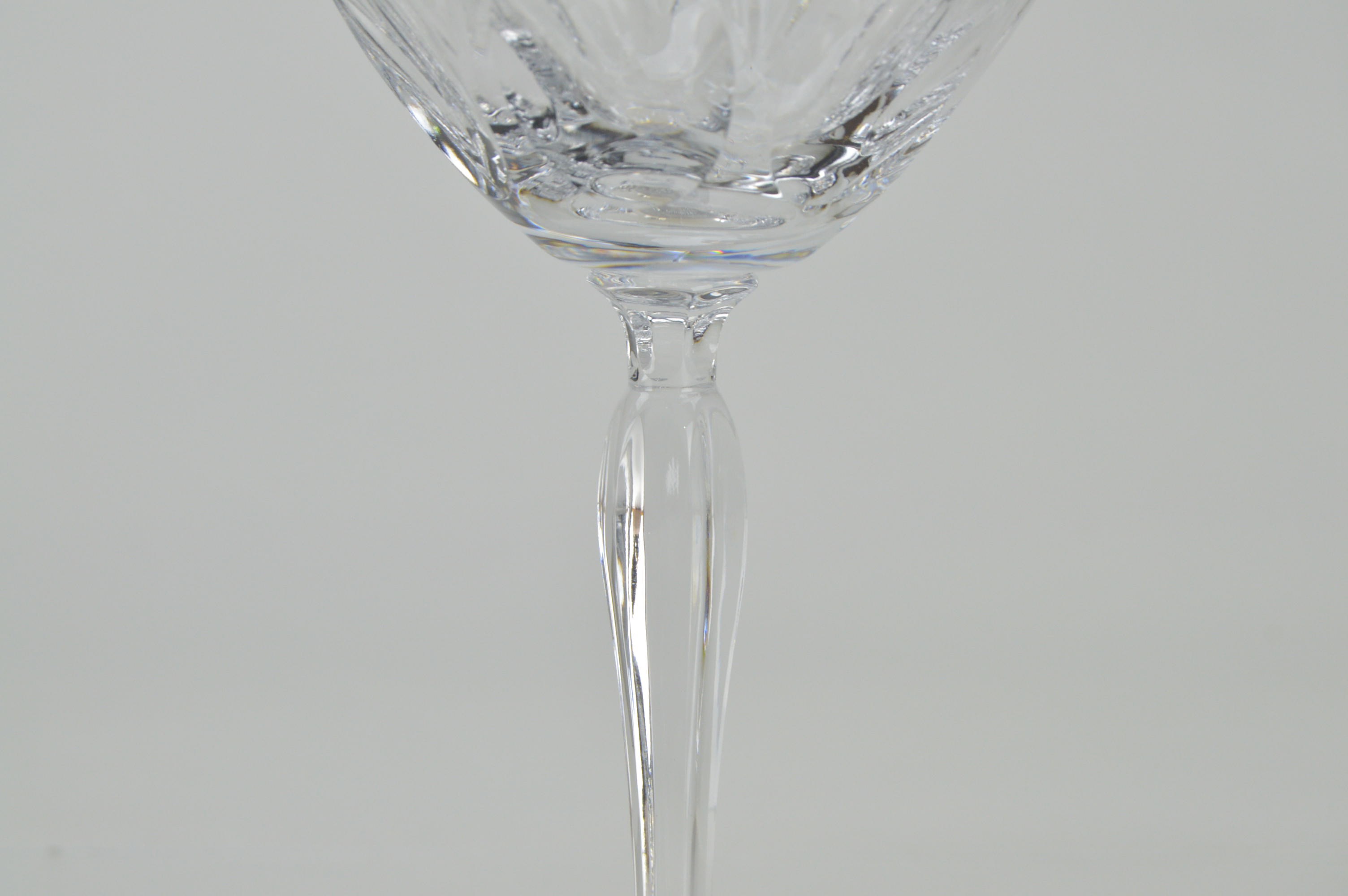 Oneida Crystal Glasses and Vintage Decanter