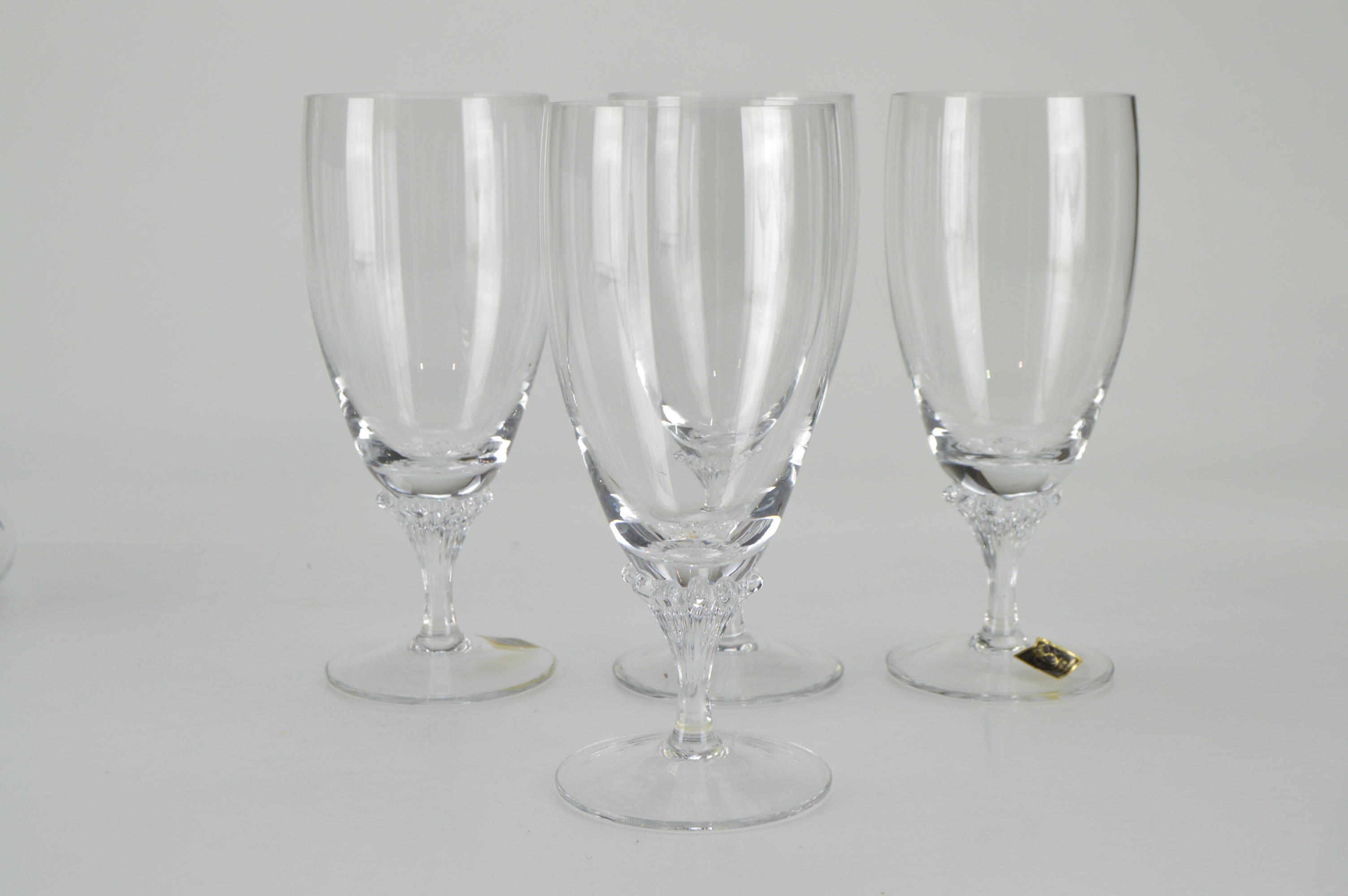 Oneida Crystal Glasses and Vintage Decanter