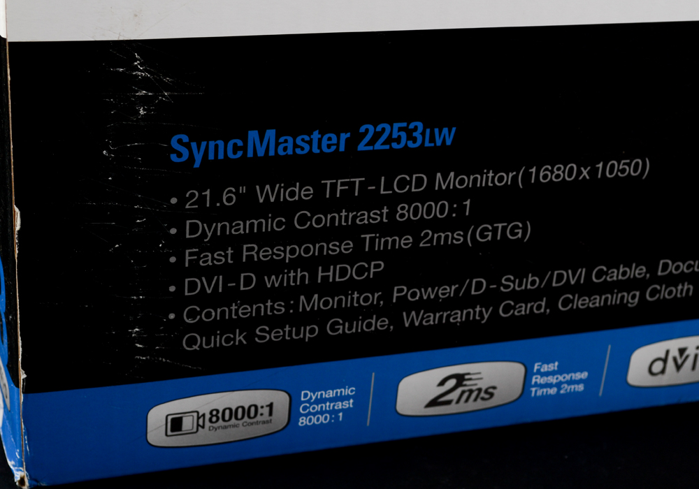 Samsung Wide LCD Monitor