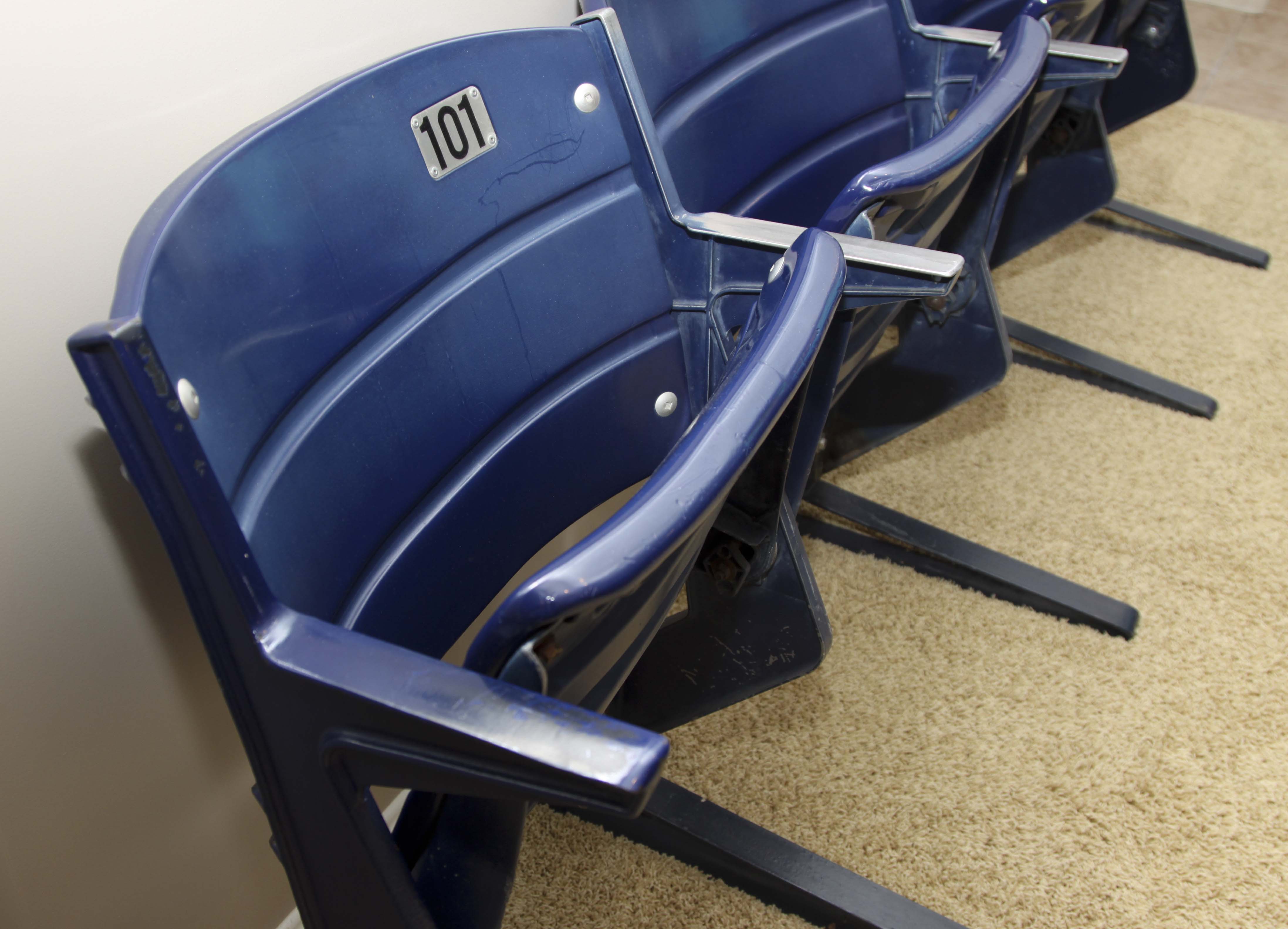 Four Riverfront Stadium/Cinergy Field Attached Blue Seats