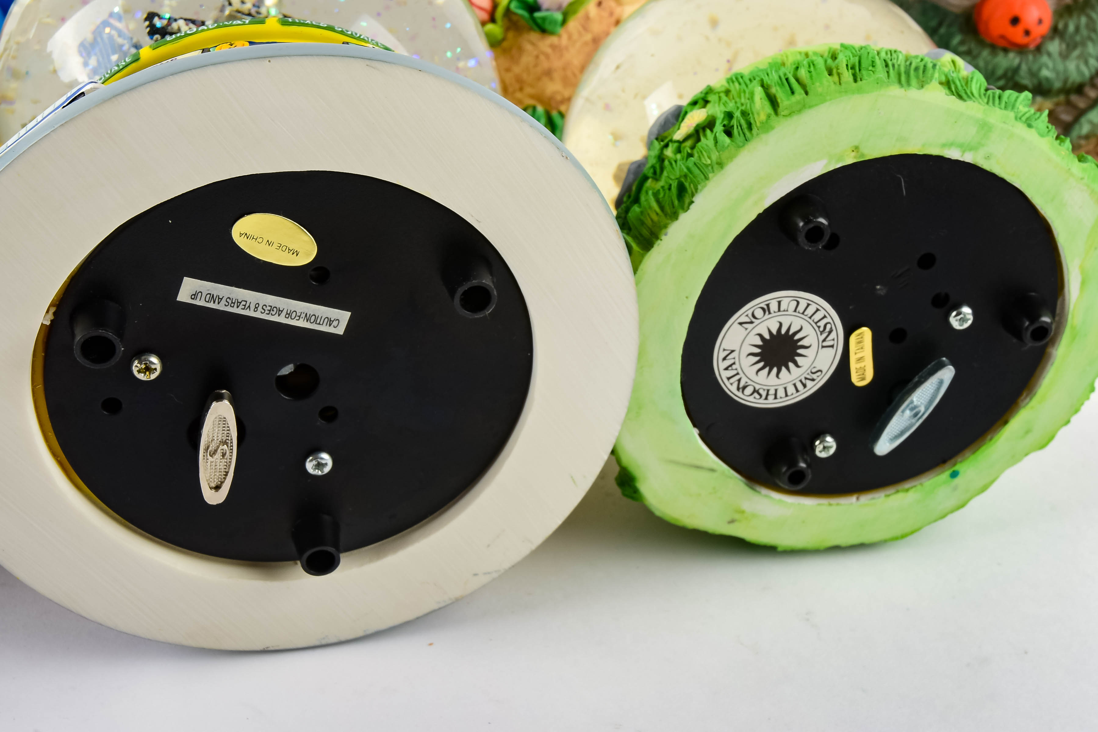 Assortment of Musical Snow Globes