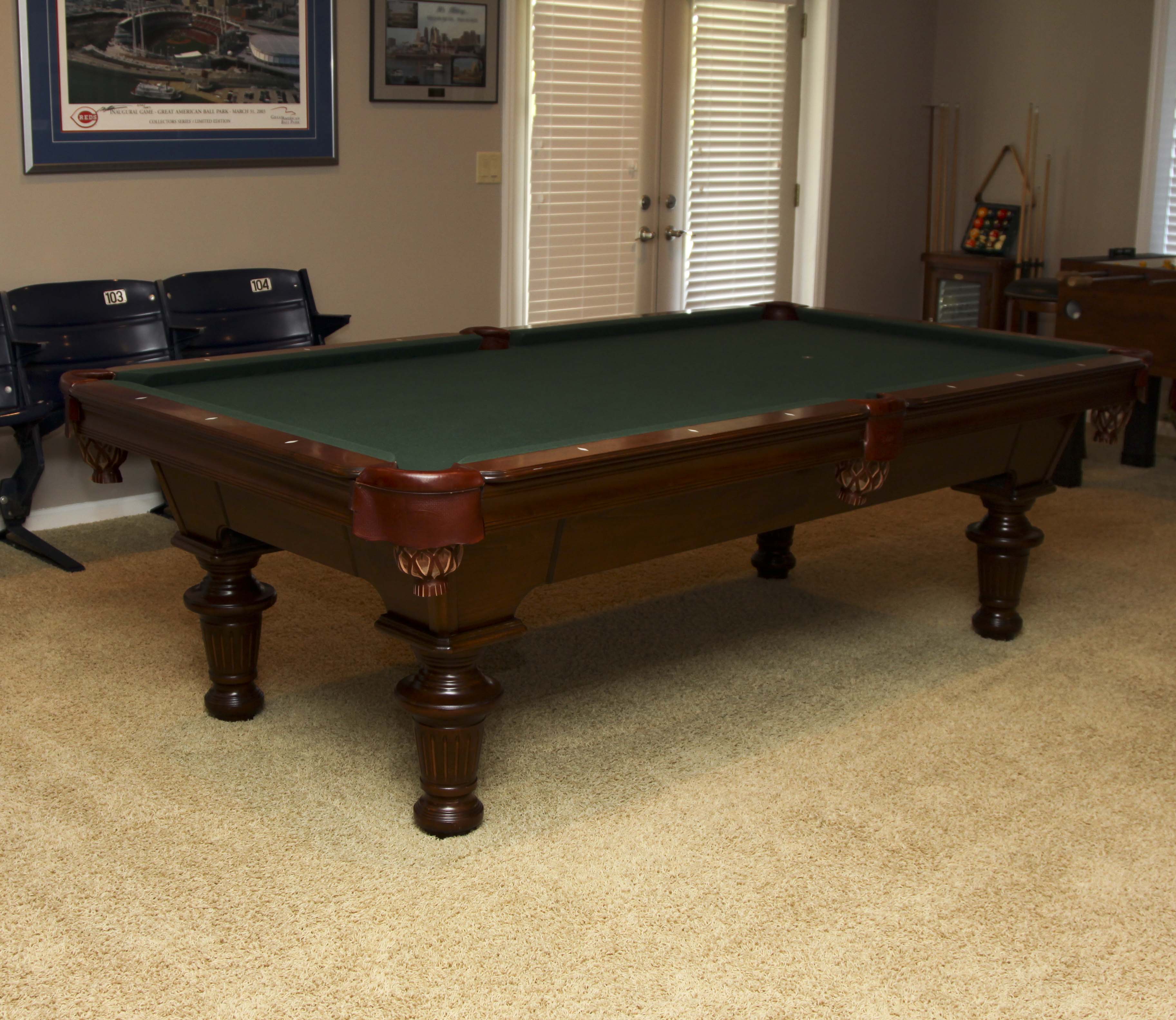 Olhausen Cherry 'Innsbruck' Pool Table