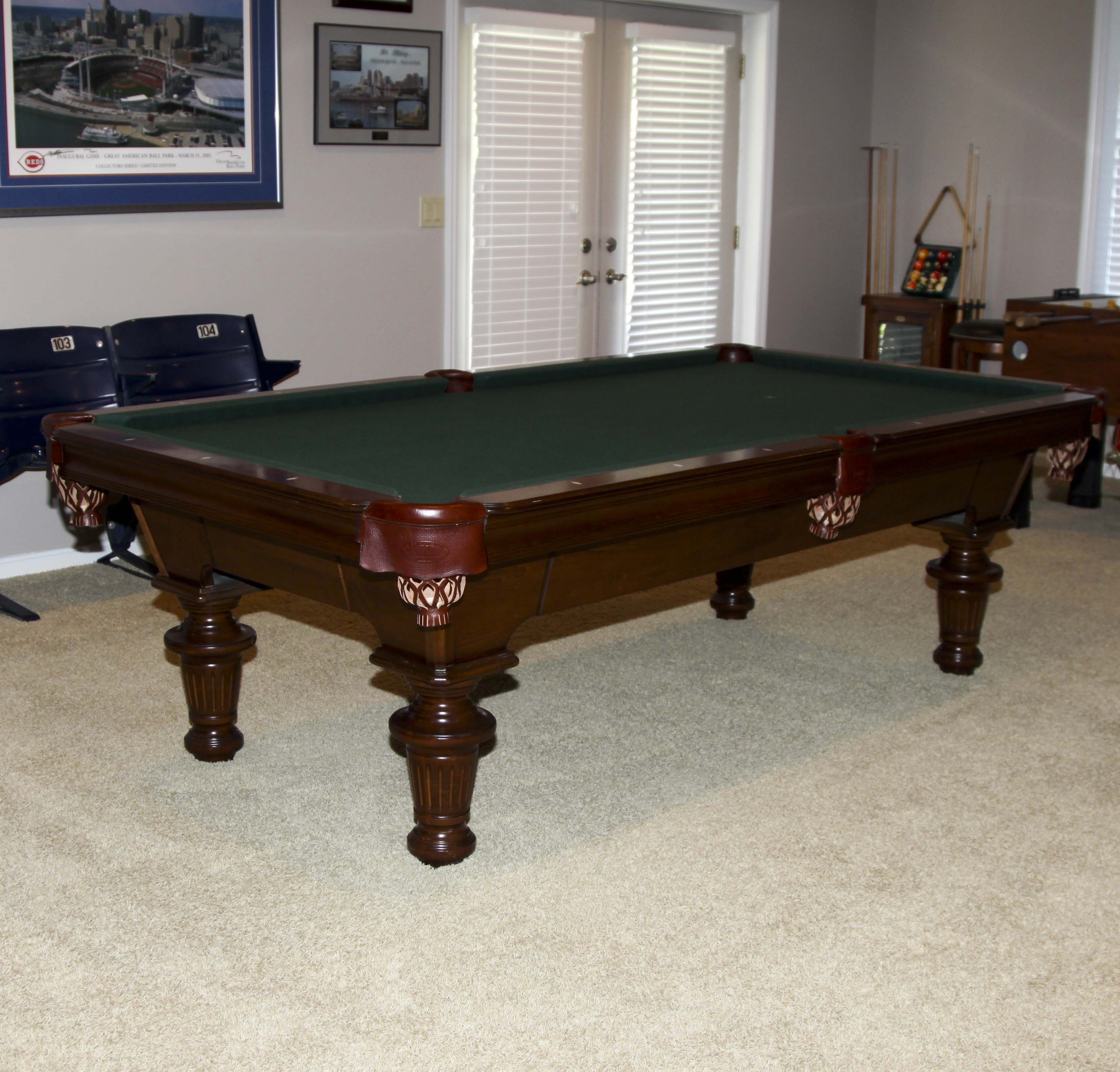 Olhausen Cherry 'Innsbruck' Pool Table