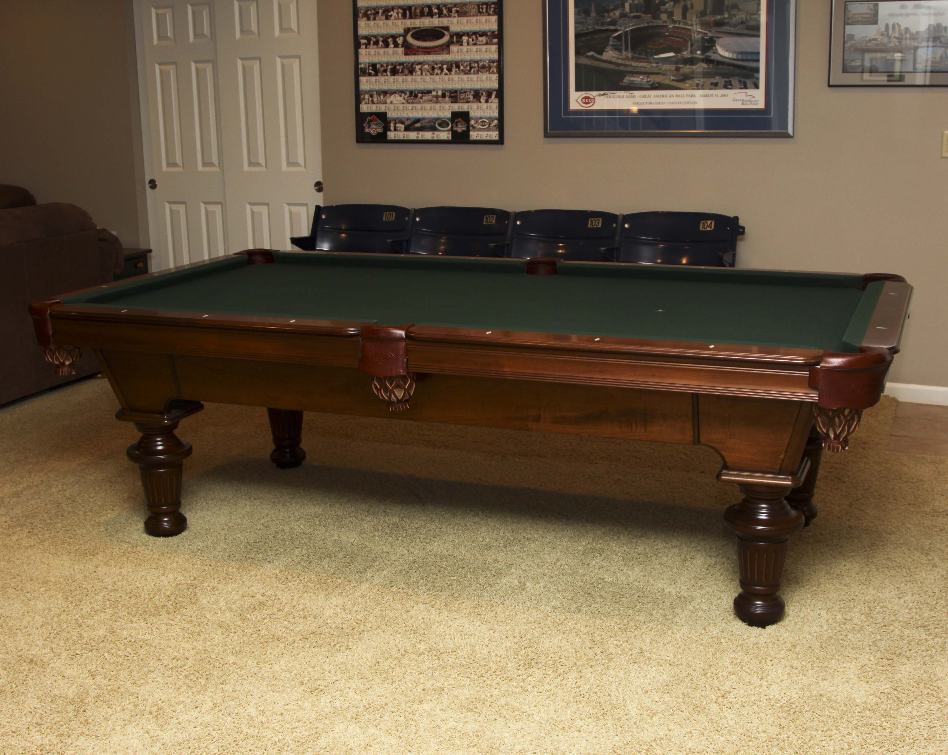 Olhausen Cherry 'Innsbruck' Pool Table
