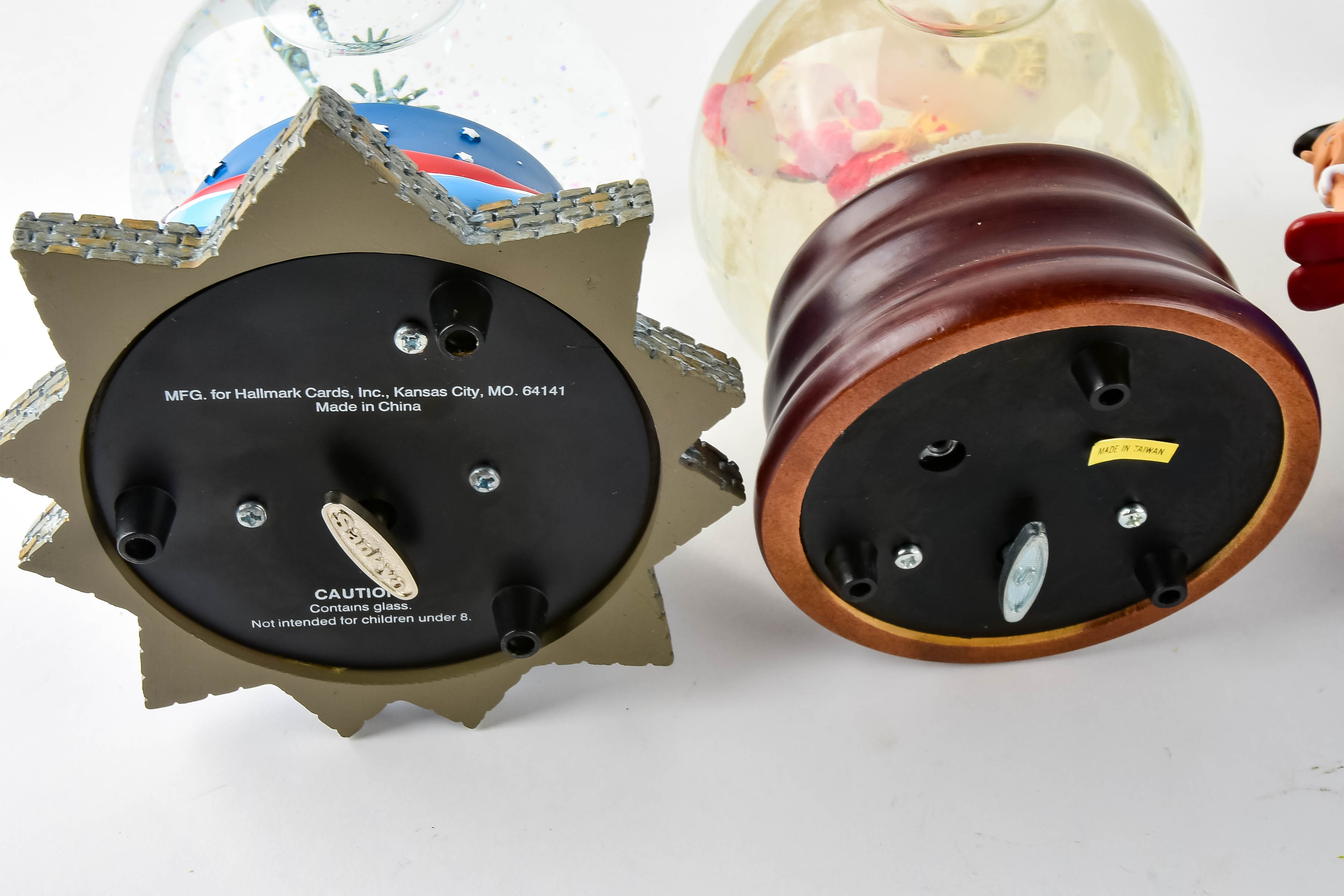 Assortment of Musical Snow Globes