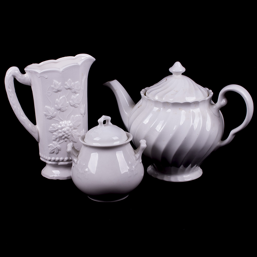 White Ceramic Tableware