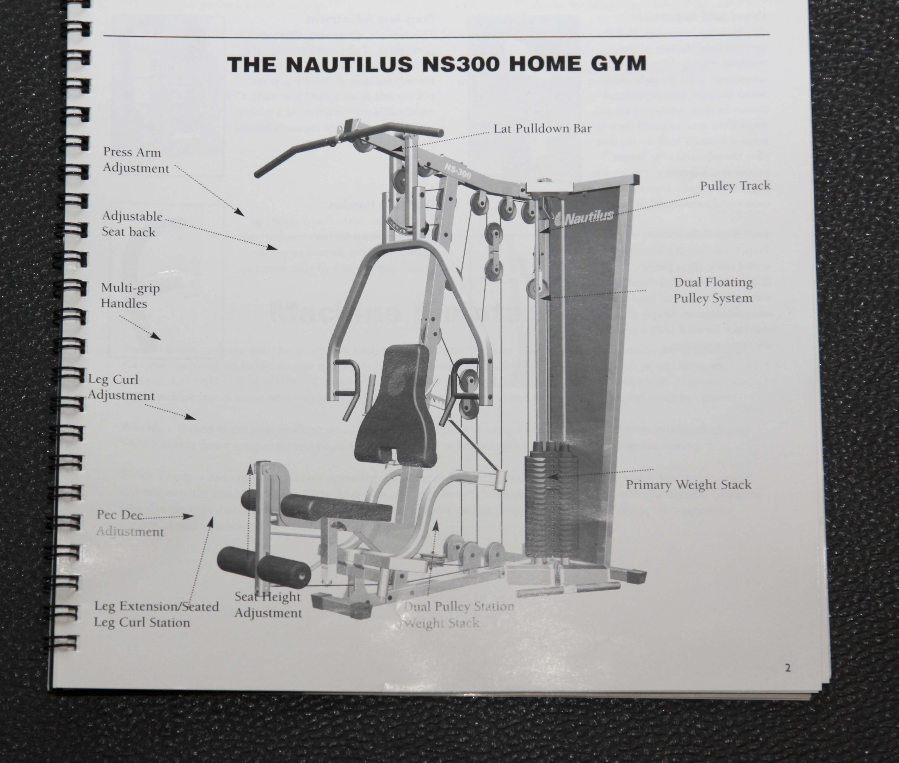 Nautilus NS300 Home Gym
