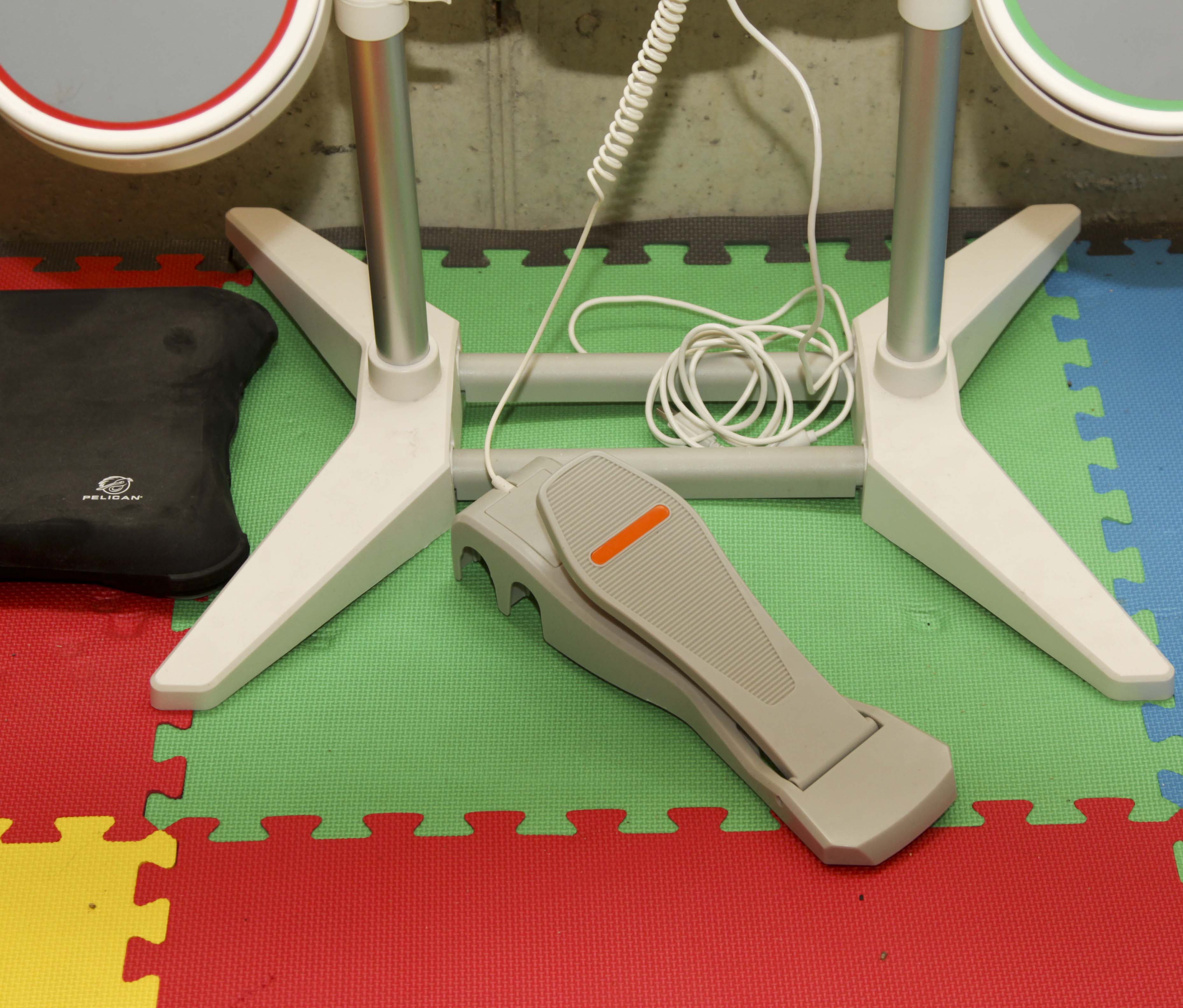 Nintendo Wii Rock Band Drums and Wii Fit Board