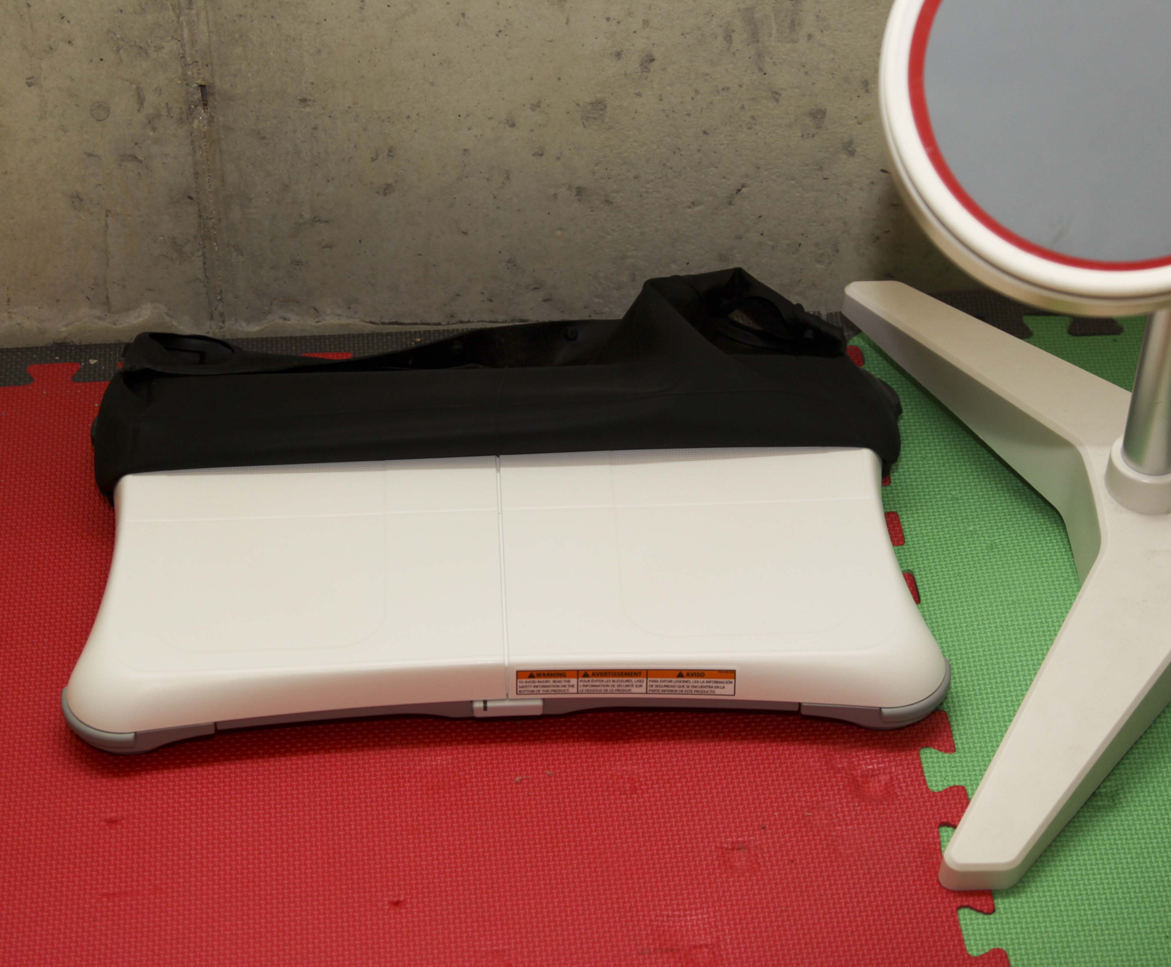 Nintendo Wii Rock Band Drums and Wii Fit Board