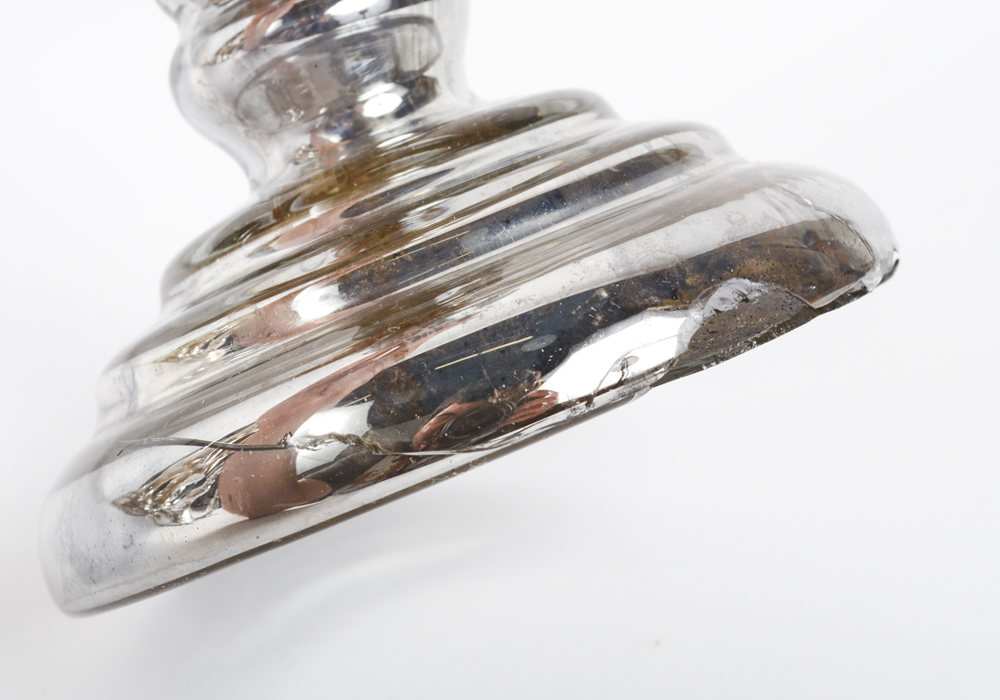 Collection of Silver Toned Candlesticks