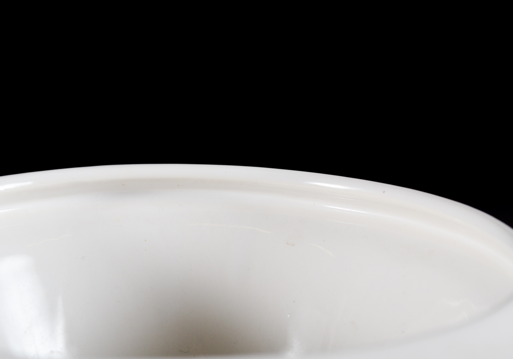 Pair of White Heager Vases