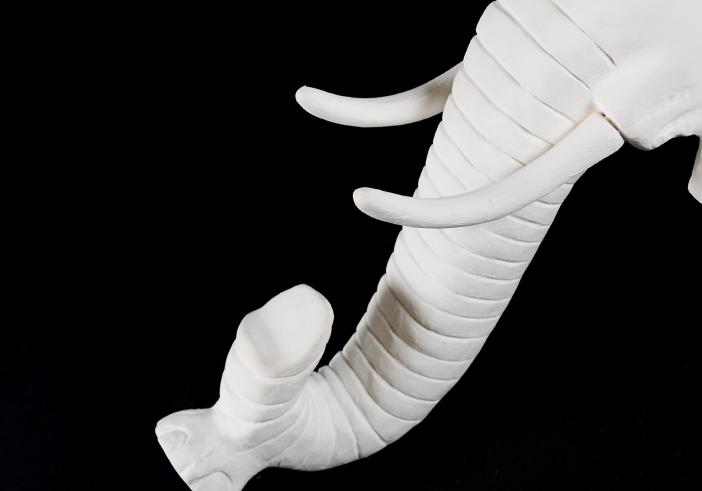 Elephant Wall Sconce Shelves