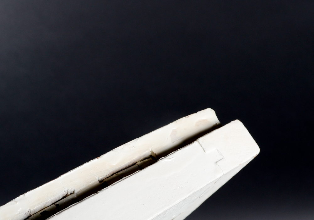 Handcarved Block With Attached Elephant Bookends